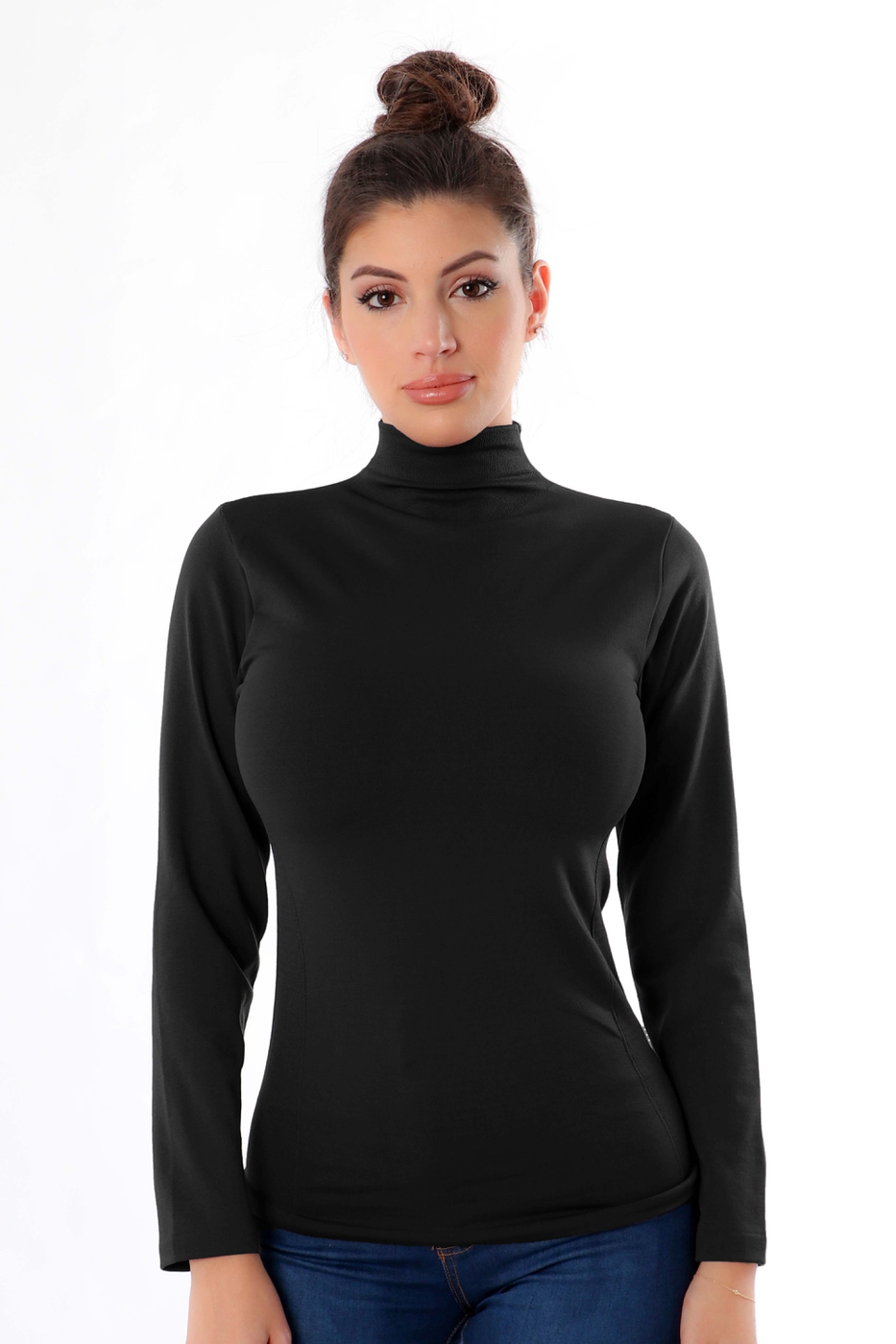MOCK NECK TOPS